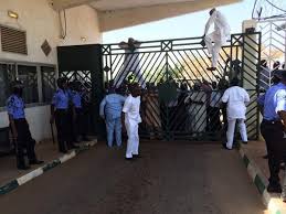 national assembly teargas