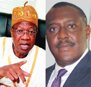 Lai Mohammed and Olisa Metuh