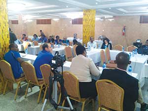 Participants at the Election Security Threat Assessment programme organised by CLEEN Foundation
