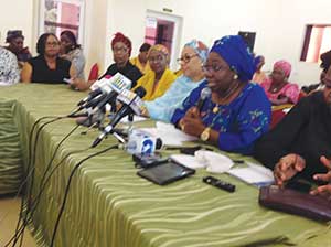 Ifendu articulating women's agenda for Buhari's administraion