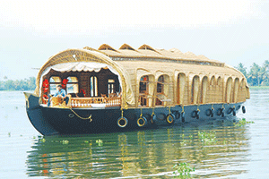 Water tourism in Kerala, India