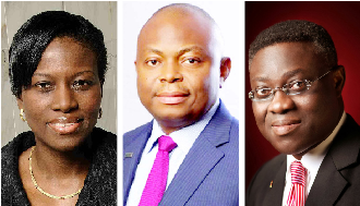 L-R: David-Borha, Fidelity BankCEO, Nnamdi Okonkwo and UBA MD/CEO, Phillips Oduoza