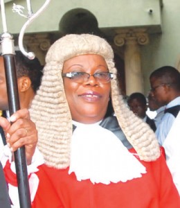 Chief Judge of Lagos, Justice Olufumilayo Atilade