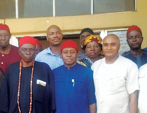 L-R Igwe Eze, Ogbuagu, Okoli