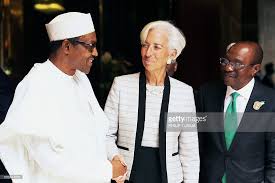 President Buhari, Lagarde, Emefiele