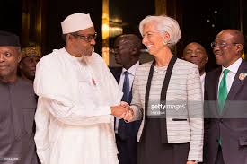 Buhari, Lagarde and economic team