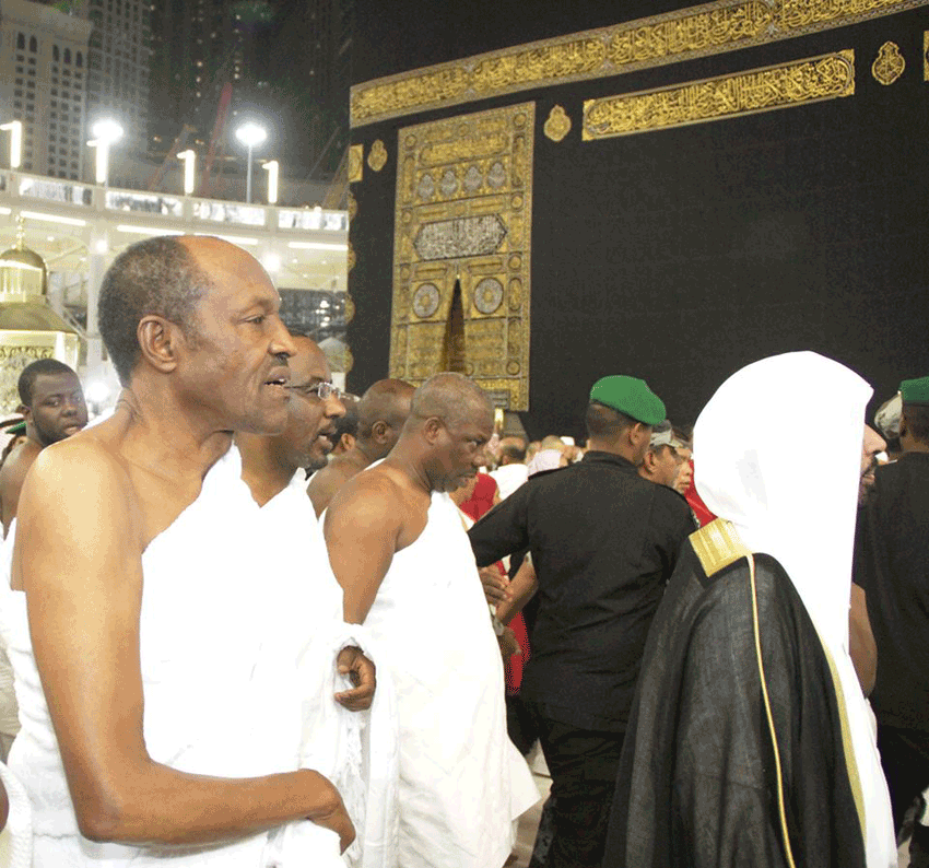 President Buhari in Mecca