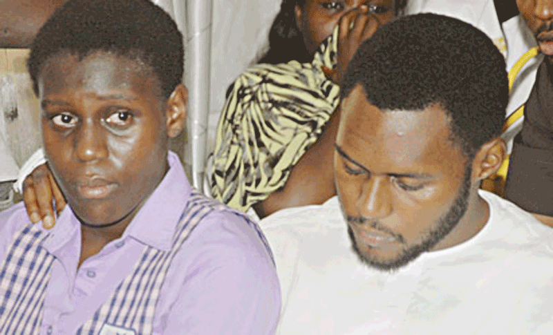 Ale, daughter of late James Ocholi, and son, Aaron