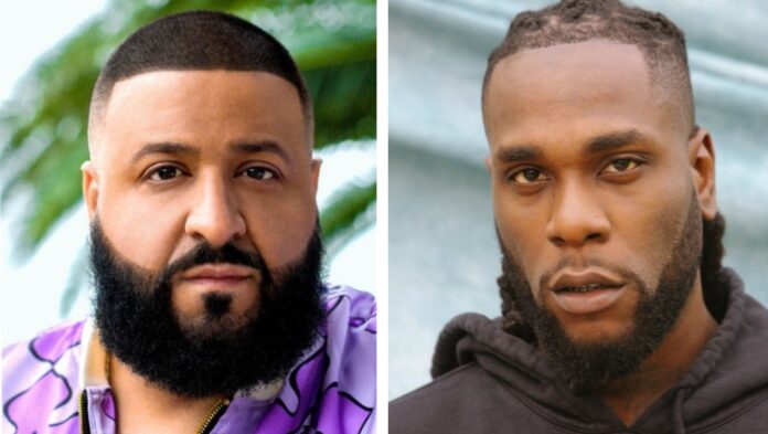 DJ Khaled hosts Burna Boy