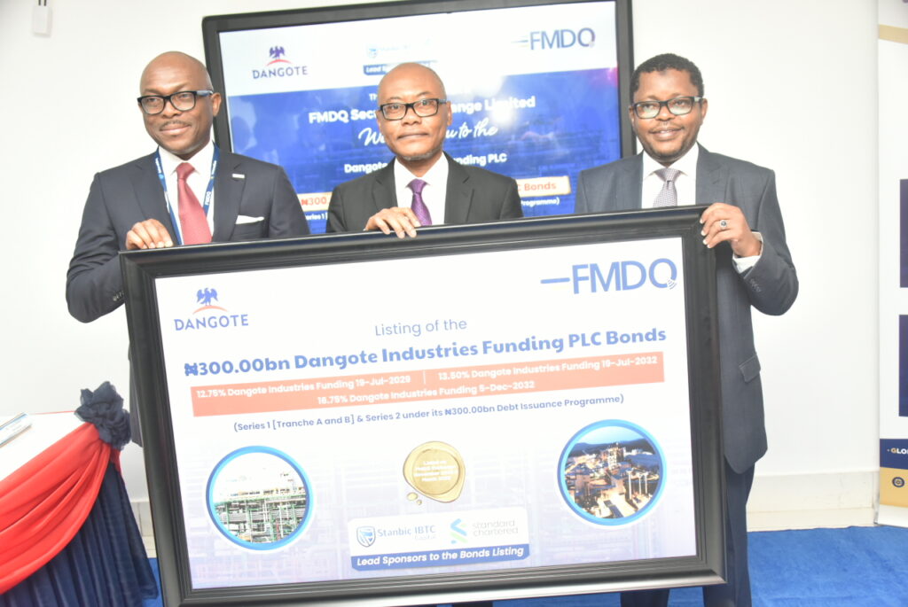Dangote lists N300 billion bond, biggest on NGX, FMDQ