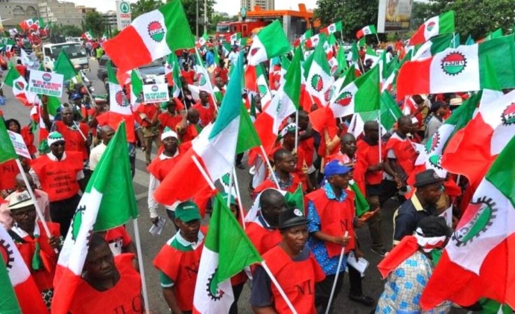National-protests; NLC-protesters